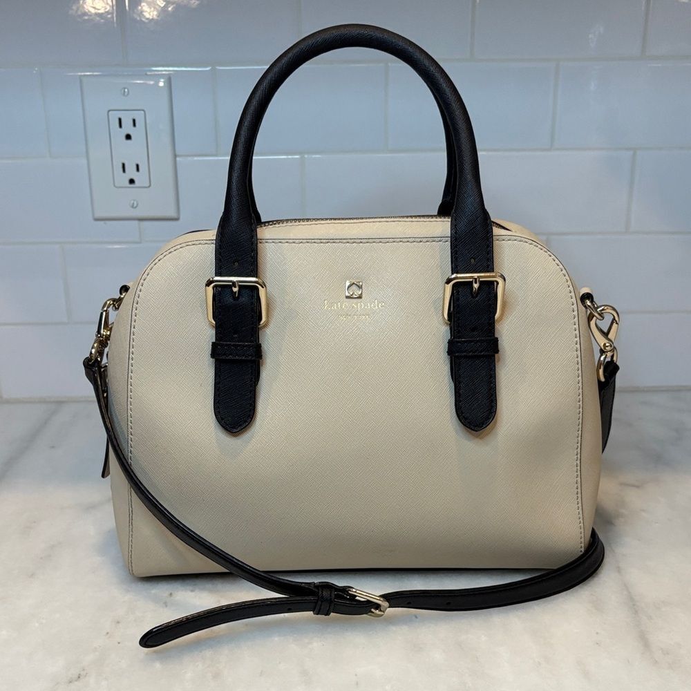Kate Spade Bag purse Handbag Leather Cove Street Small Felix Convertible Satchel
